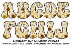 Honey bee Alphabet png clipart, honey bee letters doodle Product Image 2