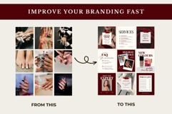 Nail Tech Social Media Templates Bundle Product Image 11