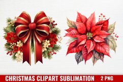 Christmas Clipart Sublimation, Christmas Clipart Product Image 1