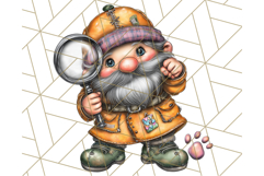 Spooky Gnome Village Clipart PNG Halloween Png Product Image 4
