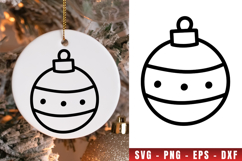 Christmas icon svg, icon png clipart, christmas outline svg Product Image 1