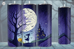 2 Halloween Tumbler Wrap Sublimations, 20 oz Product Image 2