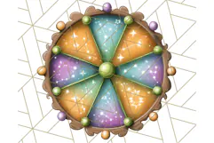 Zodiac Buddies Clipart PNG, Cute Astrology Clip Art Product Image 4