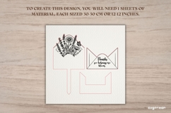 Teacher Gift Card Holder Laser Cut | Glowforge | SVG Product Image 2
