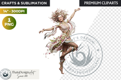 The Vernal Rebirth Dark Fantasy Spring Clipart Product Image 1