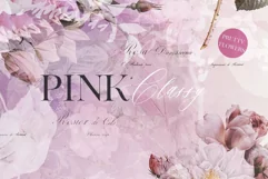 Pretty Watercolor Roses '' 72 Jpg / Png Overlays '' Product Image 9