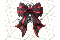 Gothic Christmas Clipart Dark Holiday PNG, Dark Christmas Product Image 4