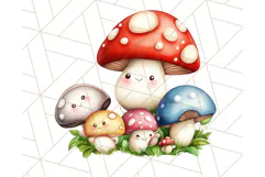 Whimsical Woodland Animals and Nature PNG, Forest Animals Product Image 4
