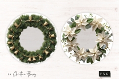 4 Christmas Photo Ornament PNG Product Image 3