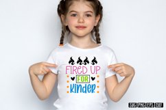 Fired up for kinder SVG Product Image 1