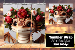 FRESH PNG for 20oz Tumbler Design , Dragon Product Image 1