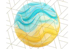 Sky Blue and Sunshine Yellow Summer Clipart PNG, Tropical Product Image 4