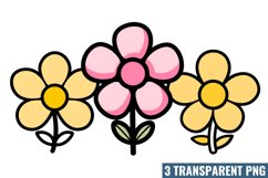 Retro Happy Smiles Clipart, Happy Smiles Watercolor Product Image 1