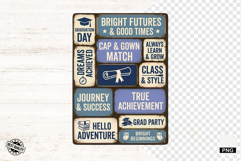 Graduation Signs PNG - Graduation Clipart Product Image 1