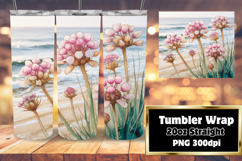 Stylish 20oz Tumbler Design , Flowers Product Image 1