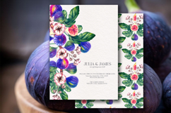 Fig Plant Watercolor clipart Product Image 3