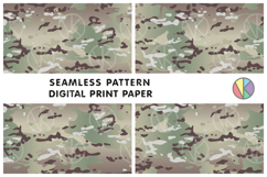 Camouflage Seamless Tileable Pattern. Product Image 1