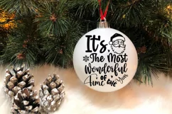 It's the most wonderful time of the year SVG, Christmas SVG Product Image 5