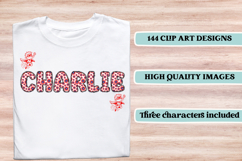 Superhero Digital Papers, superhero doodle letters Product Image 7