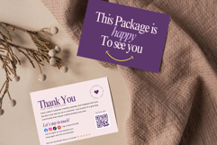 Editable Thank You Card Template for Small Business | Canva Product Image 2