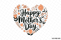 Happy Mother&#039;s Day SVG | Mom SVG | Mother&#039;s Day | Mama Svg Product Image 1