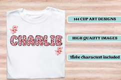 Superhero Alphabet png clipart, superhero letters doodle Product Image 6