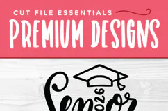 Class of 2026 svg, cute 2026 grad svg, 2026 graduate seniors Product Image 3