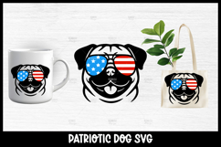 16 Patriotic Dogs with American Flag Sunglasses SVG Product Image 17