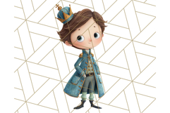 Fairy Tale Clipart PNG Magical Dress-Up Characters Product Image 4