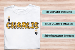 Wizard Magic School Alphabet Clipart, wizard letters doodle Product Image 6