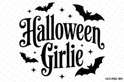 Halloween Girlie Svg | Halloween Svg | Svg Cut Files Product Image 1