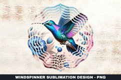 Bird Wind Spinner Sublimation Design Product Image 1