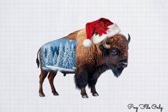 Double Exposure Christmas Sublimation Clipart PNG Product Image 1