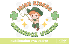 Happy St Patrick&#039;s Day PNG DTF Irish Lucky Leprechaun Beer Product Image 1