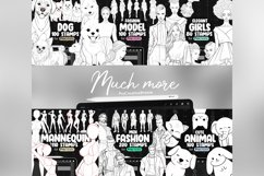 200 Procreate Men Fashion Stamp Brushes Product Image 12