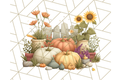 Cottagecore Halloween Clipart Cozy PNG, Autumn Fall Png Product Image 4