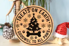 Treats On Earth Goodwill To All Paws Svg, Pet Lover Svg. Product Image 9