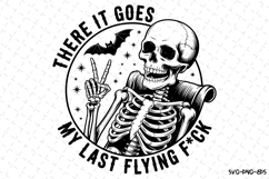 There it goes my last flying Svg | Halloween Svg Product Image 1