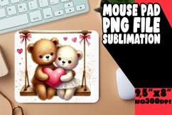 Radiant Mouse Mat Design Ideas, Valentine Bear Product Image 1