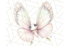 Pastel Fairies and Butterflies PNG, Spring Fantasy Clipart Product Image 4