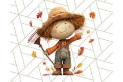 Scarecrow Festival Friends PNG Clipart Product Image 4