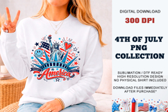 America Liberty Crown PNG | Sublimation DTF Product Image 12