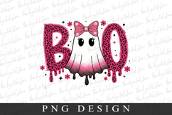Halloween Boo Clipart PNG | Spooky Season Png Product Image 1