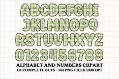 ST PATRICK Alphabet PNG Clipart, St Patrick letters doodle Product Image 4