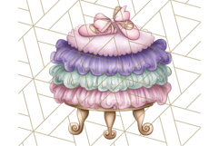 Ballerina Clipart PNG, Cute Ballet Girl Illustration Art Product Image 4