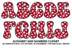 Baseball Sport Alphabet png clipart, baseball letters doodle Product Image 2