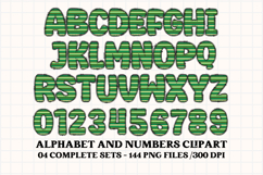 ST PATRICK Alphabet PNG Clipart, St Patrick letters doodle Product Image 4
