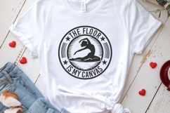 Funny Dance Svg | The Floor Is My Canvas svg cut file Product Image 4