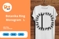 Botanika Ring Monogram Product Image 1