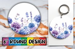 Garden Gala Design Circle - Sublimation Joy Round Product Image 1